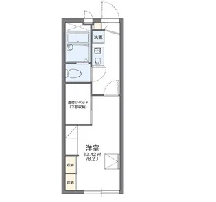 レオパレスSeto【2階】の間取り