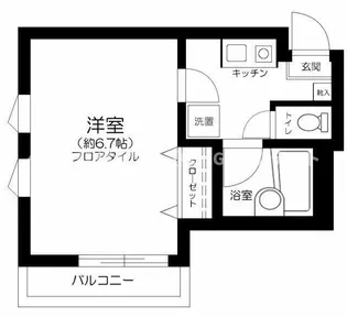 SH弘明寺【1階】の間取り