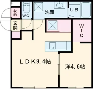 HARUSAKU大町【3階】の間取り