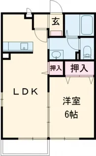 ブラン・ノワールA(ペット仕様)【1階】の間取り
