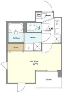 DeLCCS田園調布【3階】の間取り
