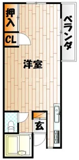 山内シャルム鍛冶町【5階】の間取り