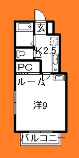 千葉県船橋市西船4【アパート】の間取り