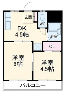 ルネッサモリタ【3階】の間取り