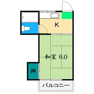 シャトーふみ【3階】の間取り