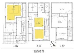 東京都世田谷区野沢4【一戸建】の間取り