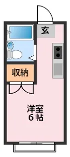 千葉県柏市西町【アパート】の間取り
