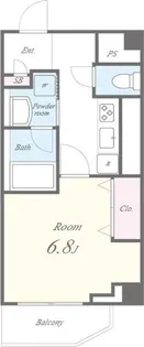 東京都渋谷区西原3【マンション】の間取り
