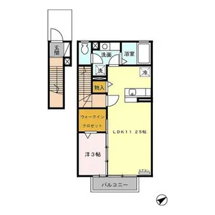 フルール【2階】の間取り