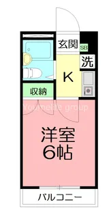 ジュネパレス茅ヶ崎第9【1階】の間取り