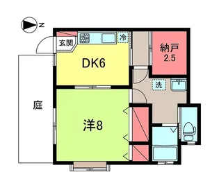 赤羽ハイツ【1階】の間取り
