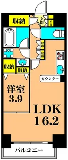 東京都品川区東品川3【マンション】の間取り