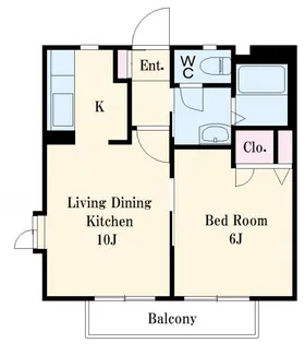 メーア茅ヶ崎【1階】の間取り