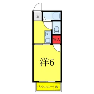 コーポリトルアイ【1階】の間取り