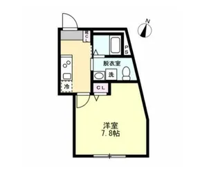 ベイルーム長津田【1階】の間取り