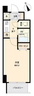 フォレシティ門前仲町【3階】の間取り