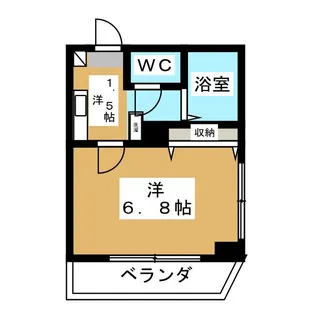 メゾンドエイト【3階】の間取り