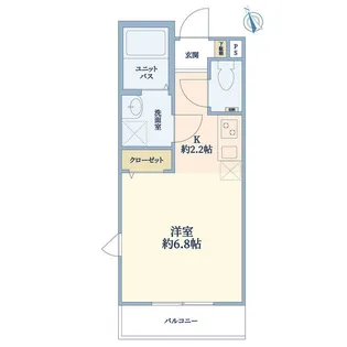 グリーンテラス【2階】の間取り