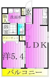アーバンパーク六町【3階】の間取り