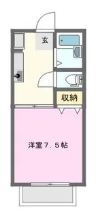 グリーンヴィラ【1階】の間取り