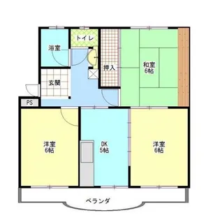 メゾン・ド・ハーティ【2階】の間取り