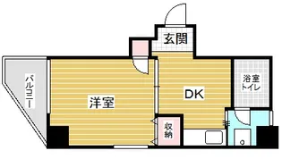 ヴェルドール兵庫2【5階】の間取り