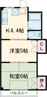 ダイヤパレス【3階】の間取り
