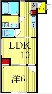 コンフォート【2階】の間取り