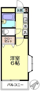 エトワール永山【3階】の間取り
