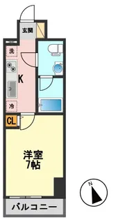 GENOVIA金町【5階】の間取り