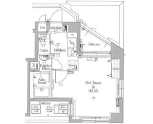 東京都大田区大森東2【マンション】の間取り