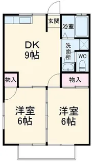 メゾン・デ・シマ【1階】の間取り
