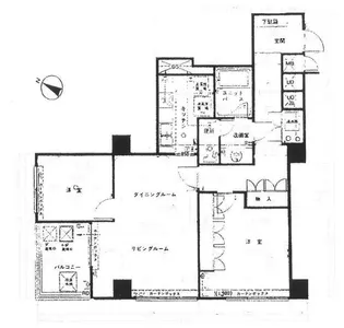 マノー乃木坂【6階】の間取り