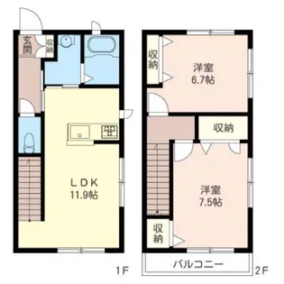 ル・ヴァンの間取り