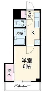 メゾンドールII【2階】の間取り