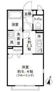 マ・メゾン久が原【2階】の間取り