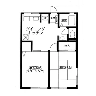 ファミールA【2階】の間取り