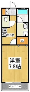 神奈川県川崎市麻生区岡上5【アパート】の間取り