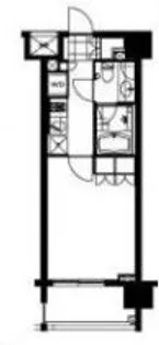 芝ウエスト【3階】の間取り