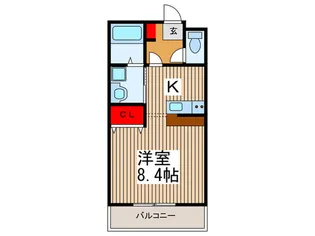 ファインコート西青木【2階】の間取り