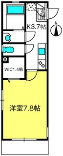 メゾン ボヌール【1階】の間取り