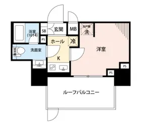 プレール・ドゥーク戸越銀座通り【7階】の間取り
