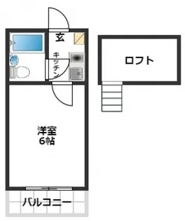 スカイピア阿佐ケ谷【2階】の間取り