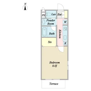 ラフォンテ【2階】の間取り