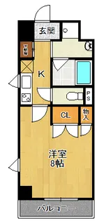 レガーロ【6階】の間取り