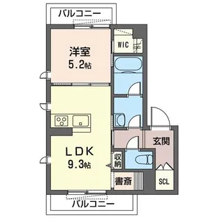 エスタシオン【SHM】【1階】の間取り