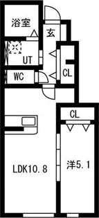 EQUUS(エクウス)B【1階】の間取り