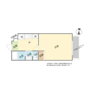 コーポ・オカ【2階】の間取り