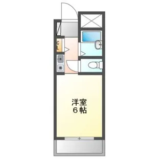 ソレイユ片山【3階】の間取り