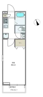 メゾンド・フジ【3階】の間取り